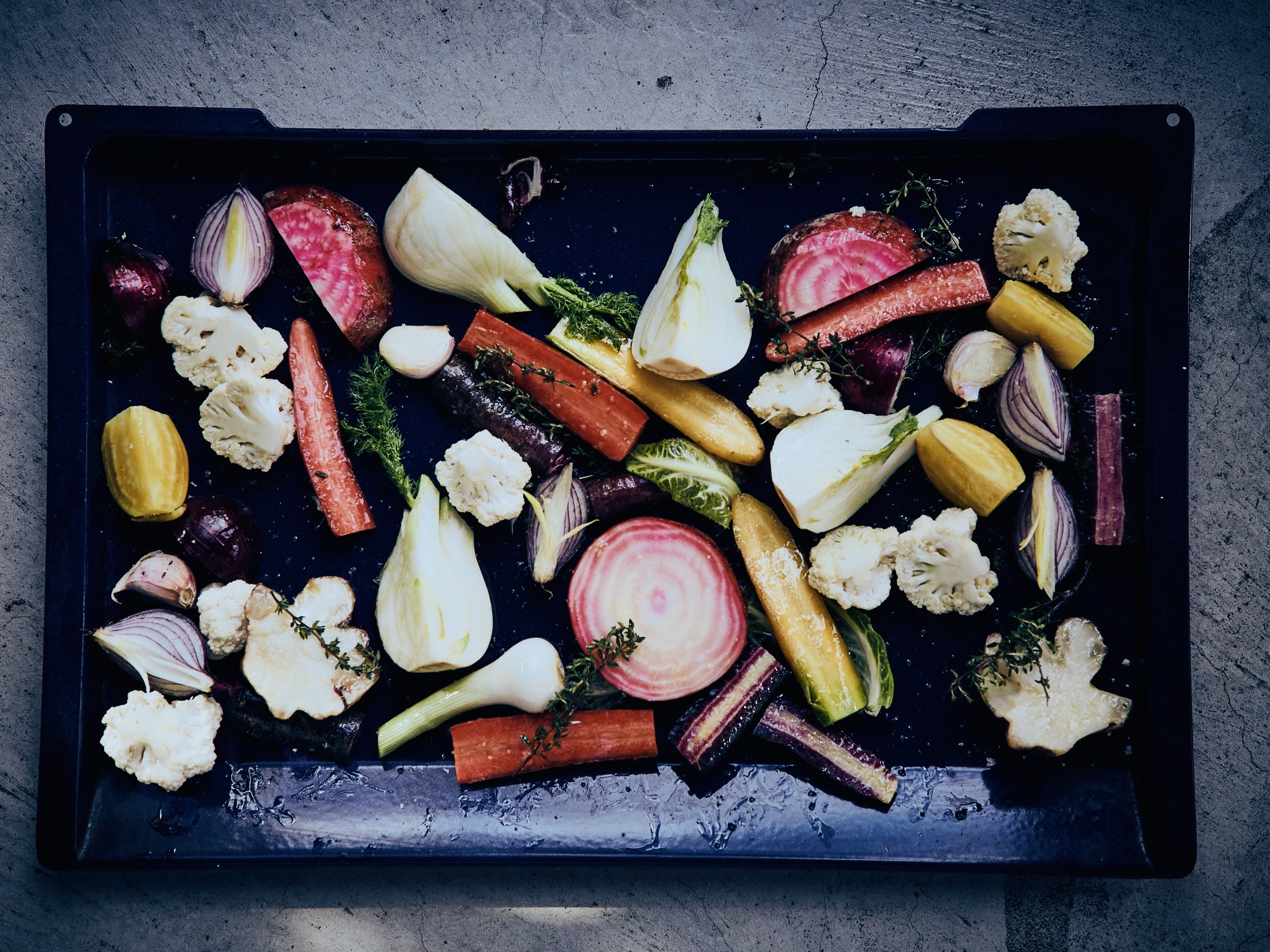 Schritt 1: Ofengeröstetes Gemüse zubereiten