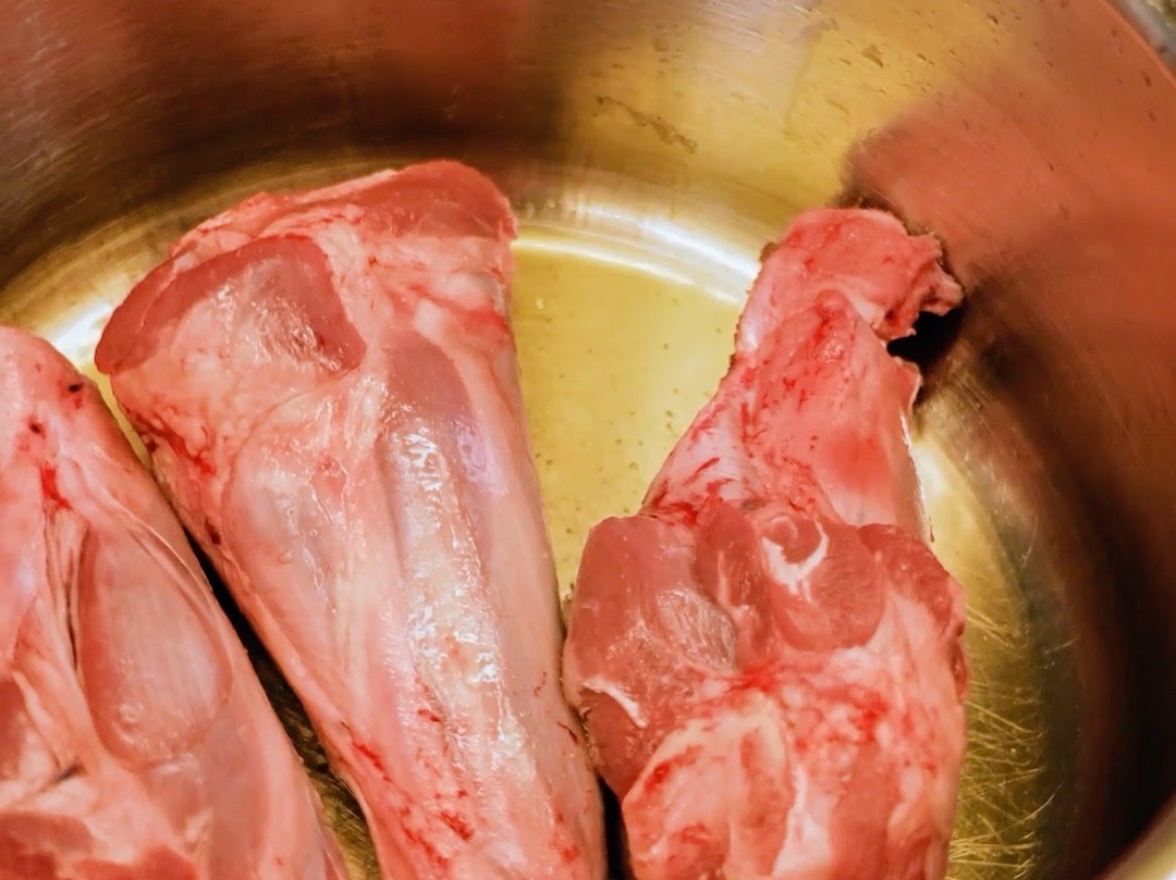 Schritt 3: Lammhaxen Thai style schmoren und abschmecken