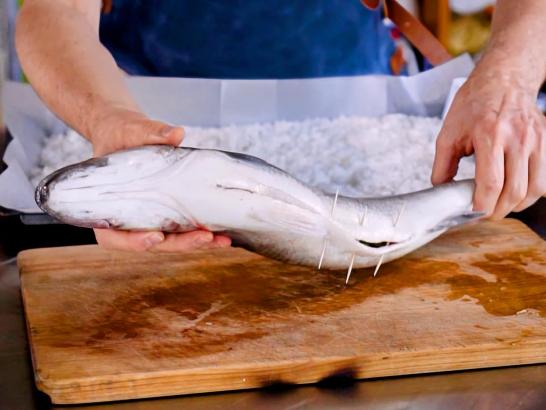 Schritt 2: Fisch vorbereiten