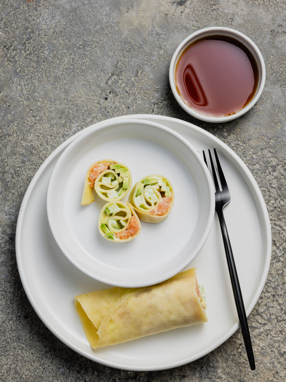 Pfannkuchen-Sushi Rezept 