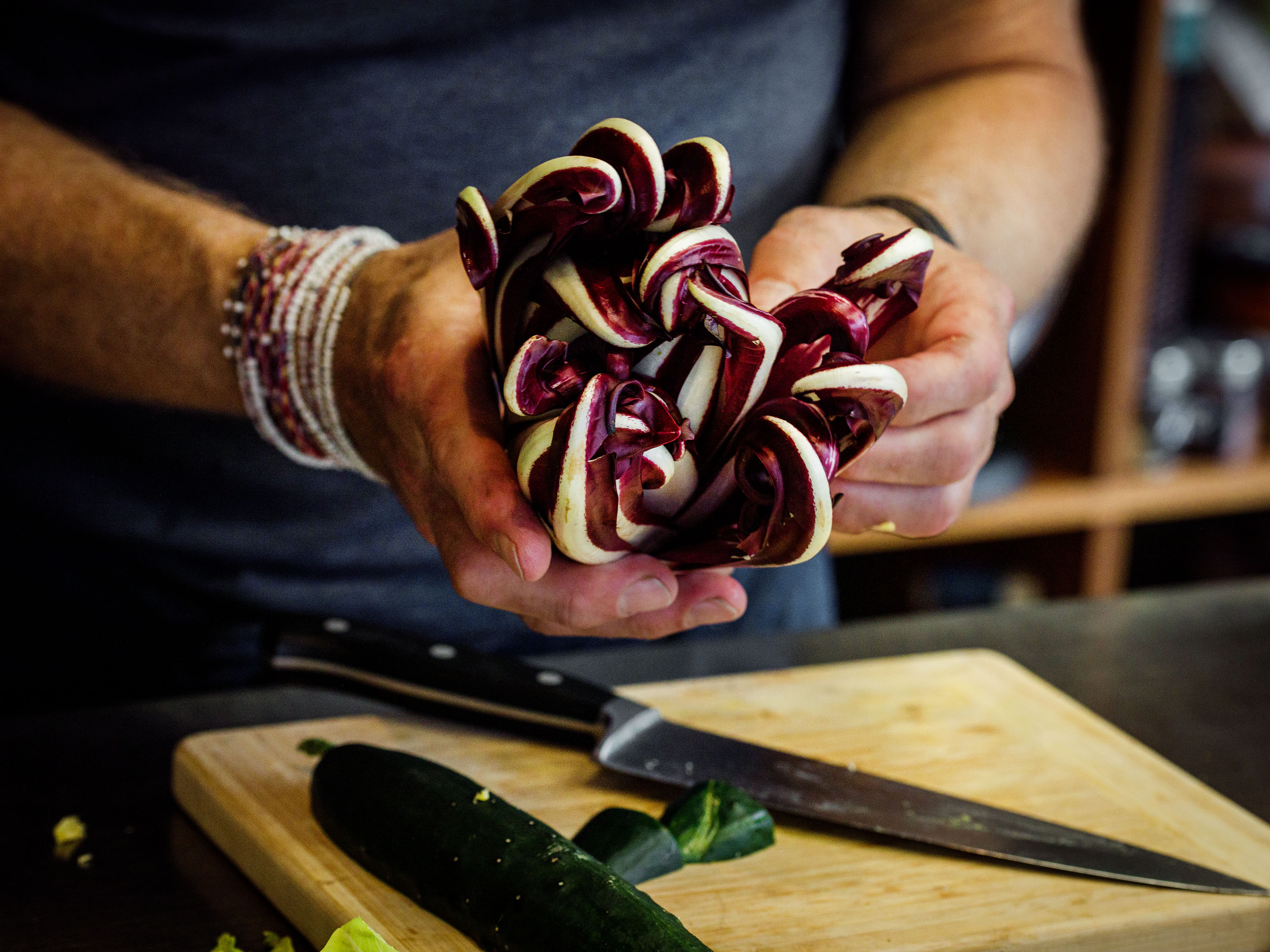 Schritt 2: Gemüse in mund- und fingergerechte Stücke schneiden