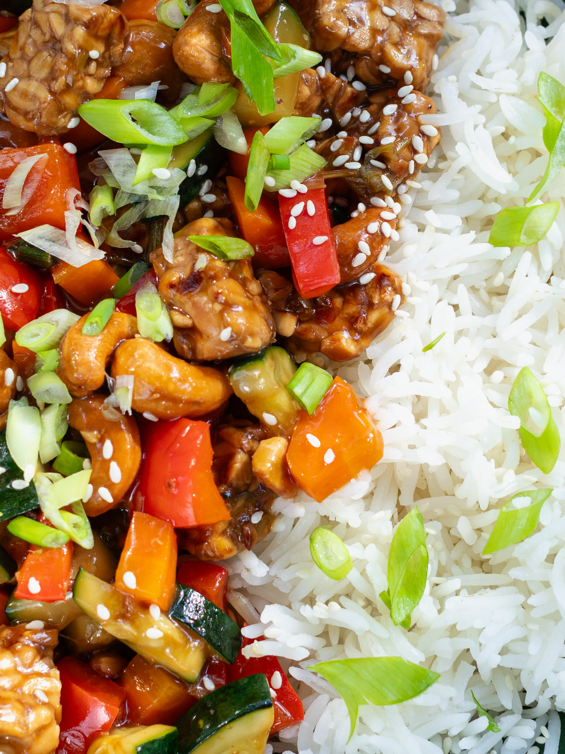 Tempeh-Cashew Stir Fry Rezept 3