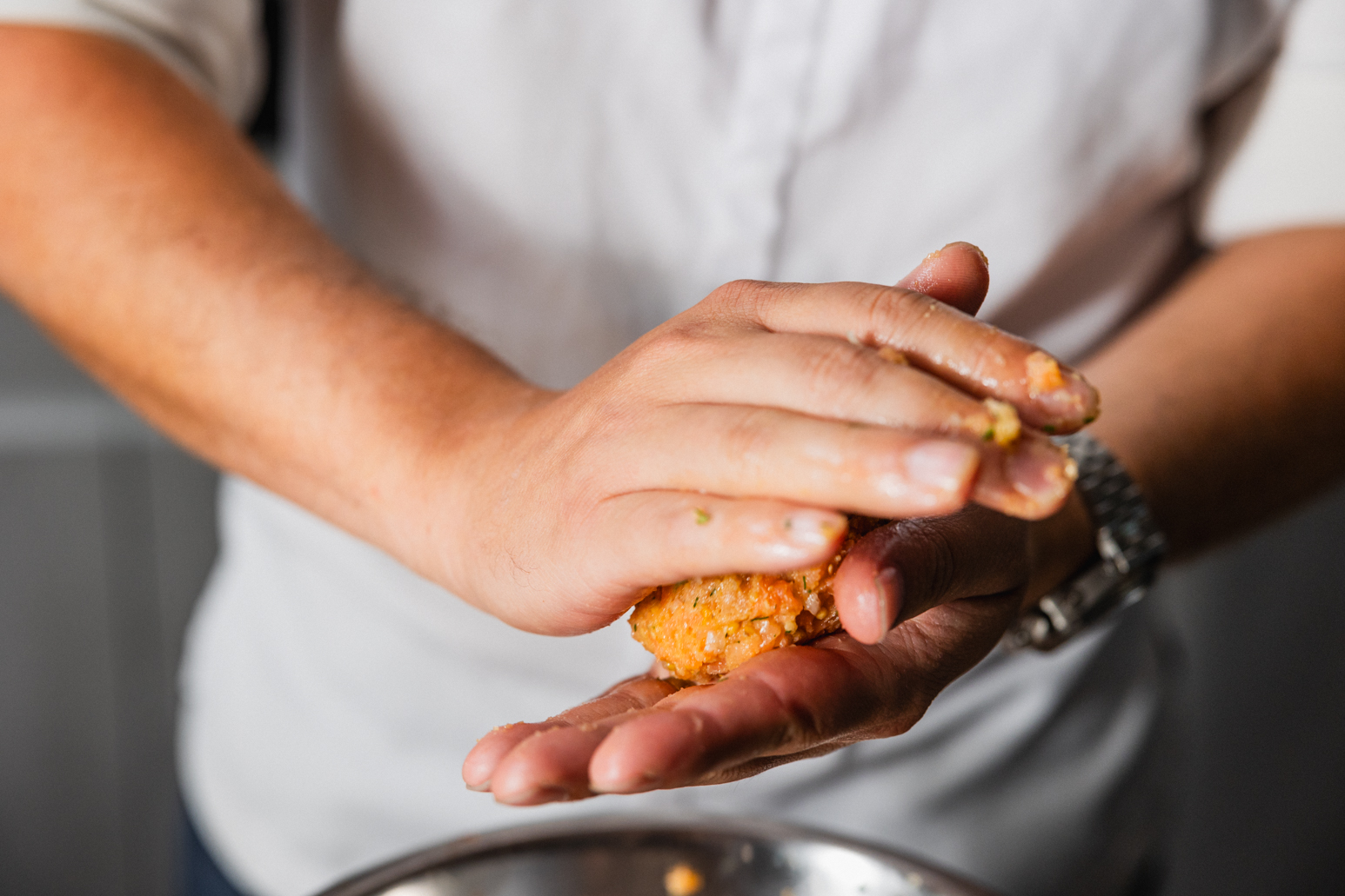 Schritt 3: Burger formen