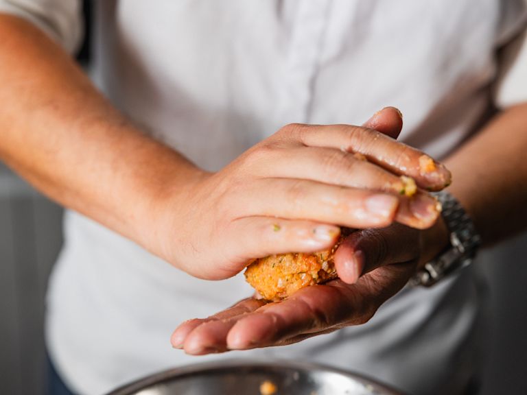 Schritt 3: Burger formen Schritt 3: Burger formen