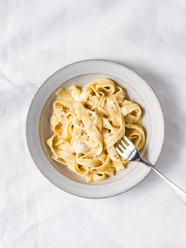 Fettucine Alfredo Rezept  Fettucine Alfredo Rezept