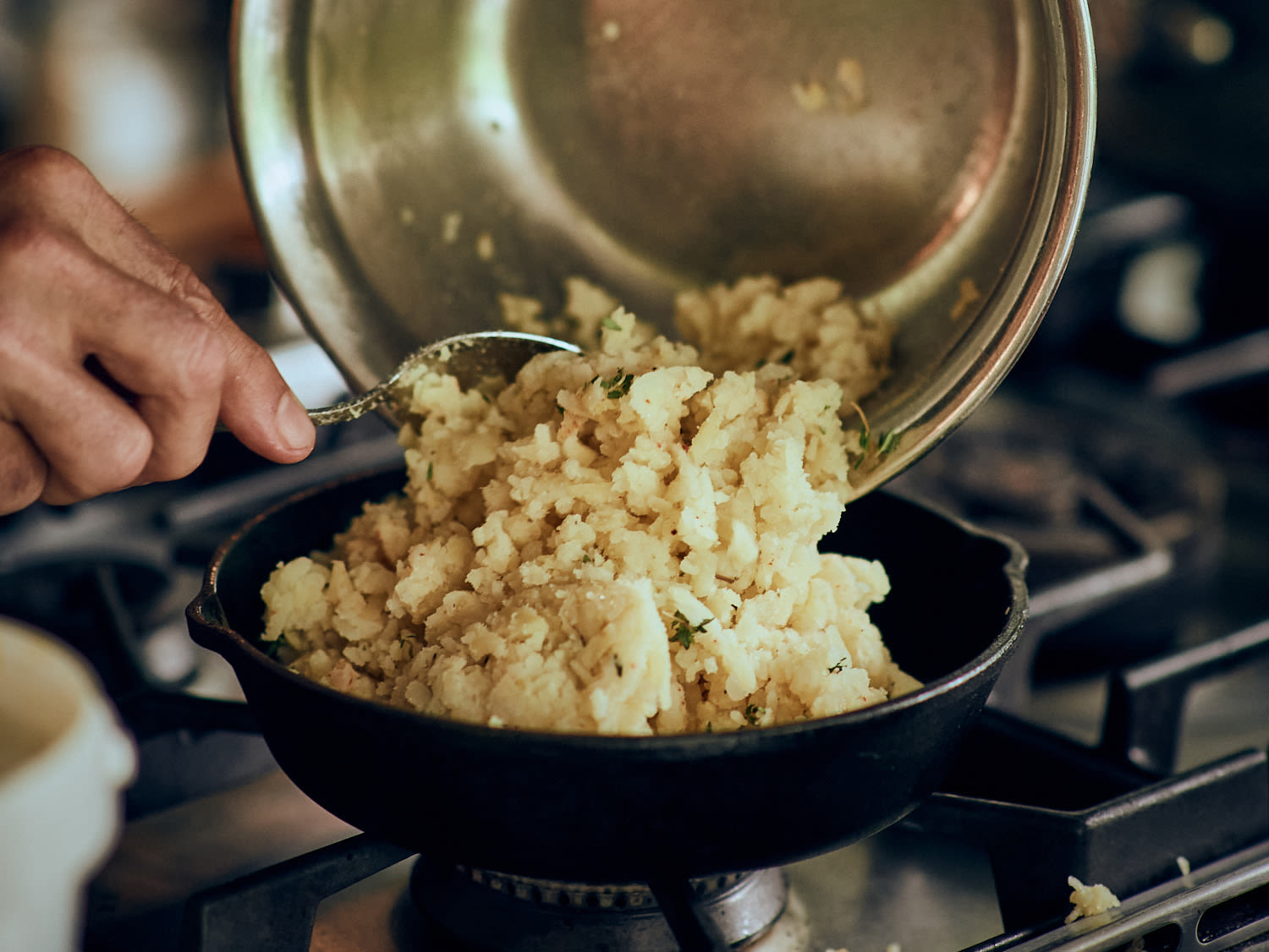 Schritt 3: Rösti formen und braten