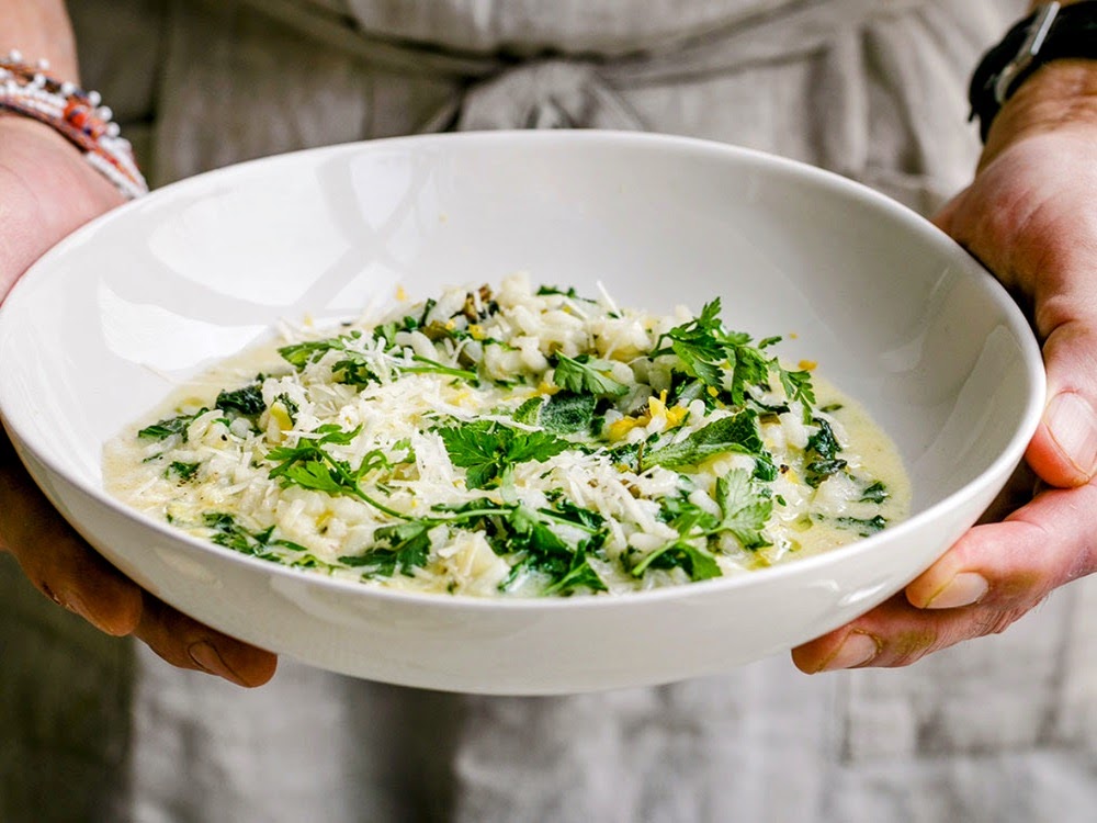 Schritt 3: Risotto Verdissimo anrichten