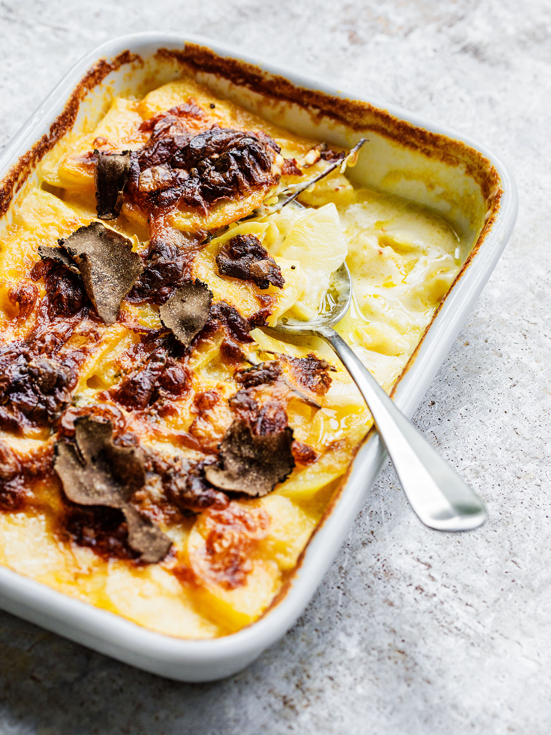 Kartoffelgratin mit Trüffel Rezept 4