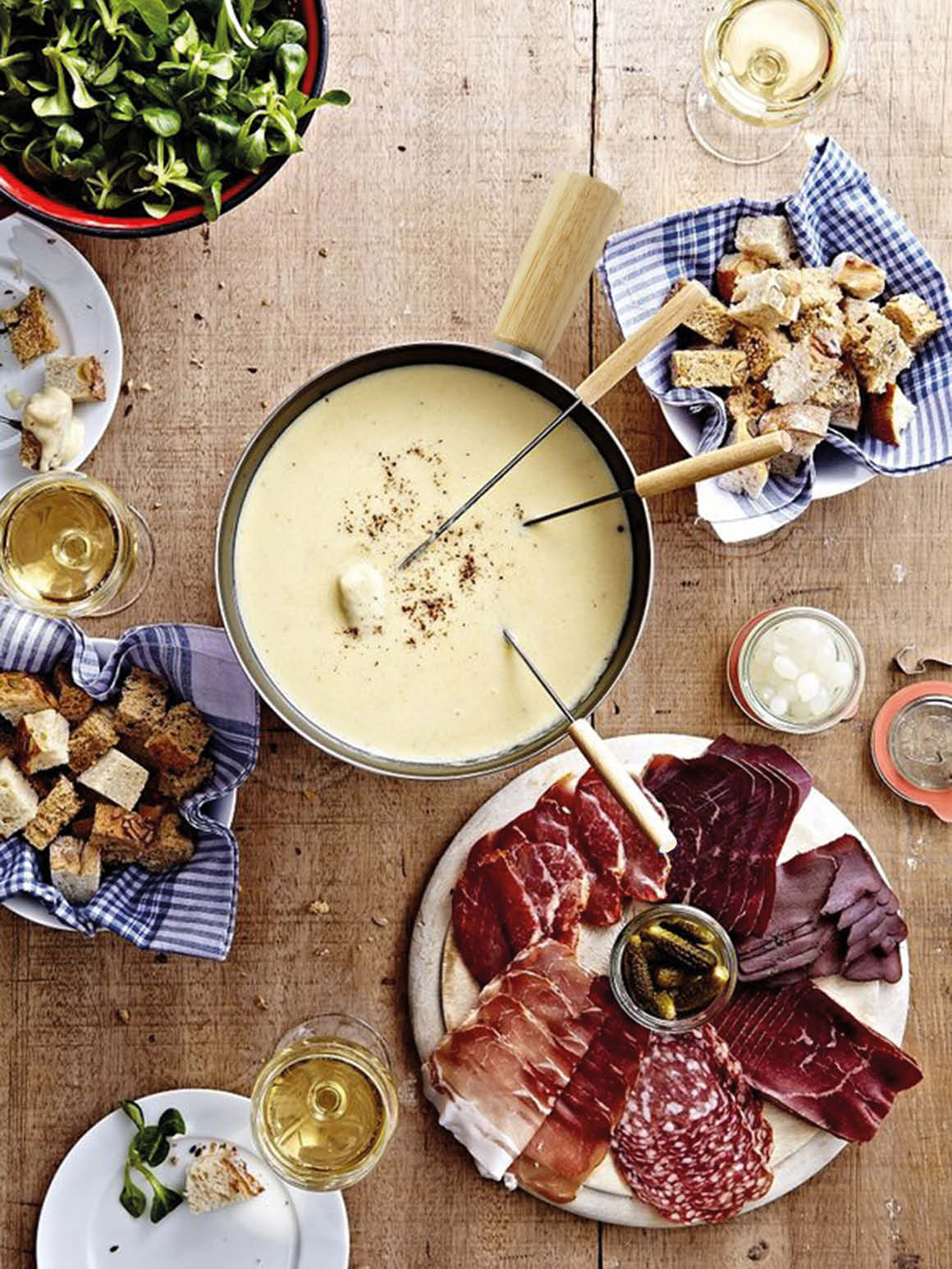 Fondue Gabeln & Siebe