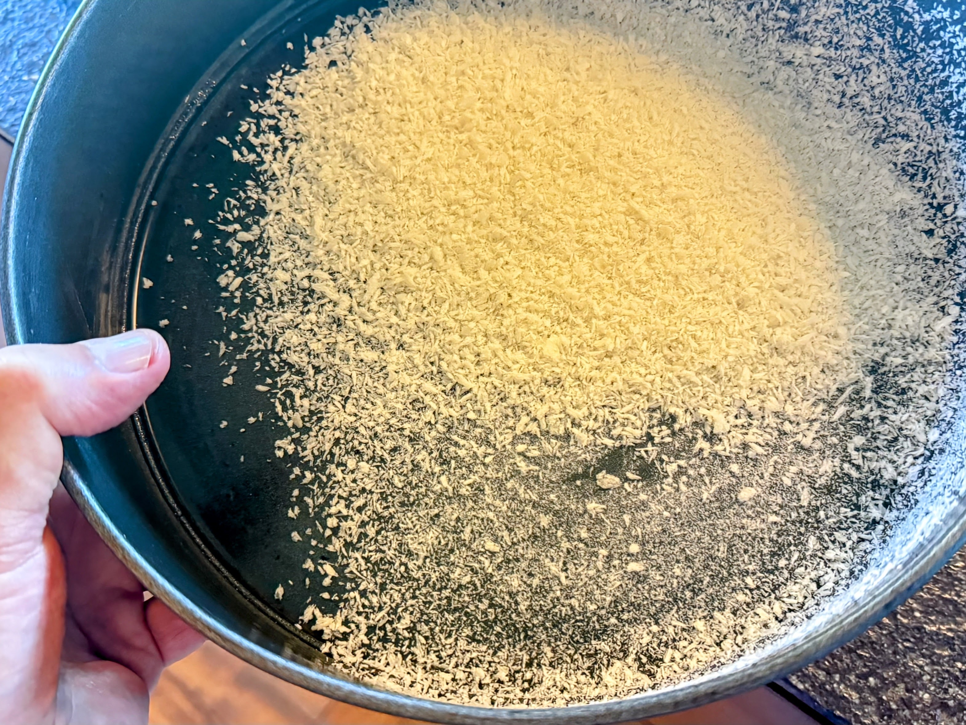 Schritt 3: Torta di Riso backen  