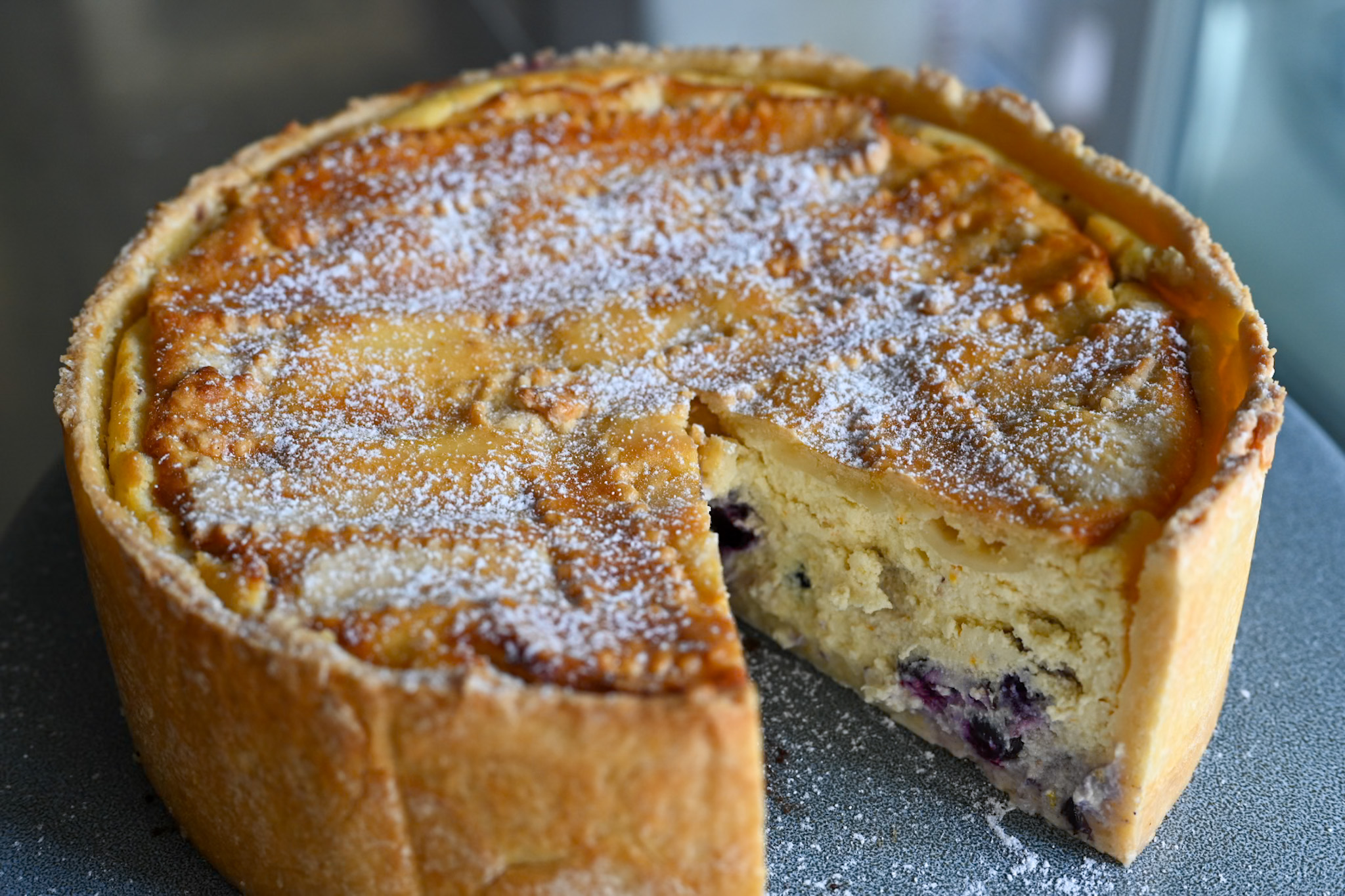 Schritt 4: Schritt 4: Vor dem Servieren mit Puderzucker bestäuben