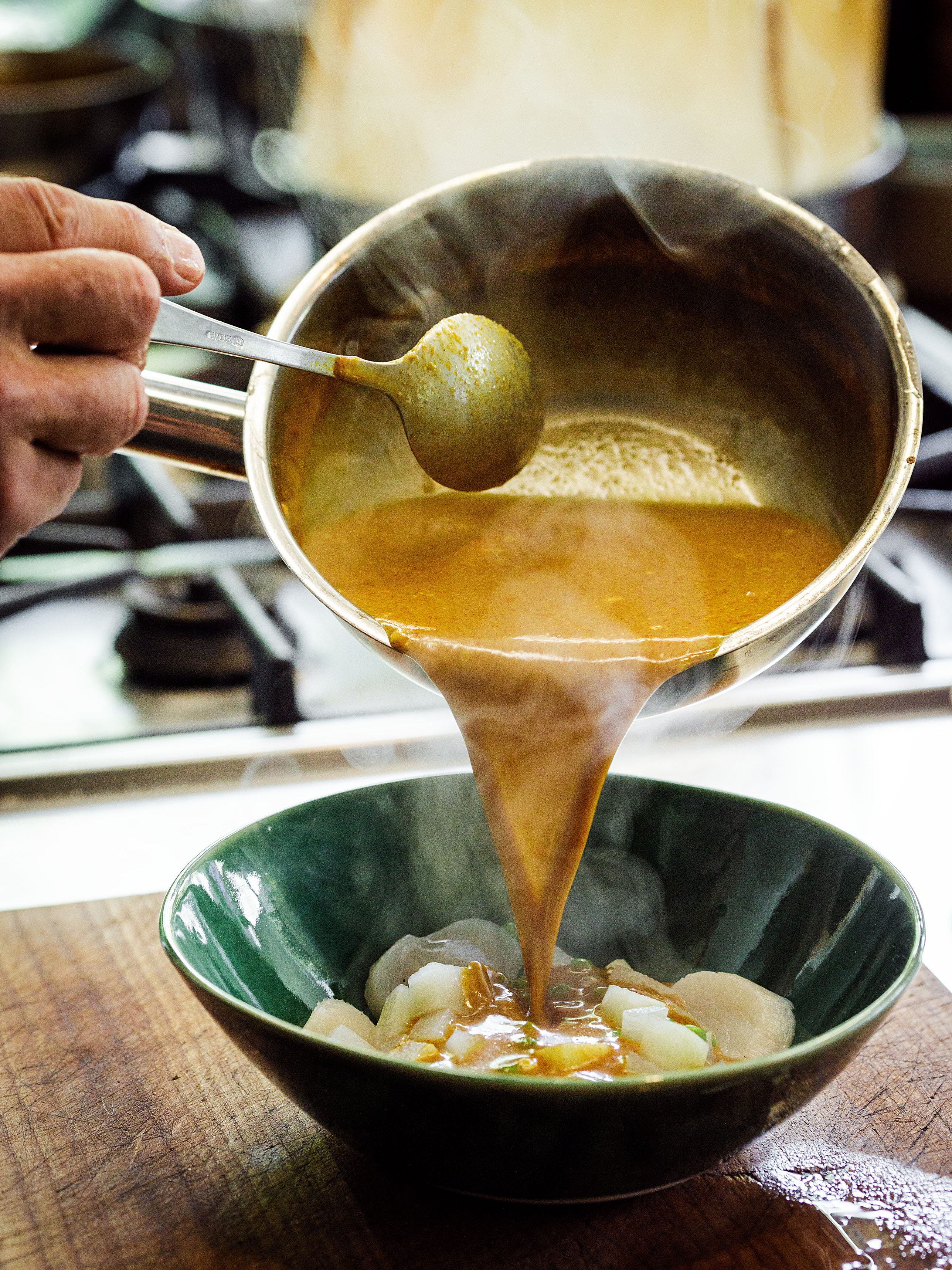 Jakobsmuscheln in Thai-Bouillon Rezept 2