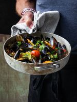 Teaser Cozze mit Fregola sarde Rezept