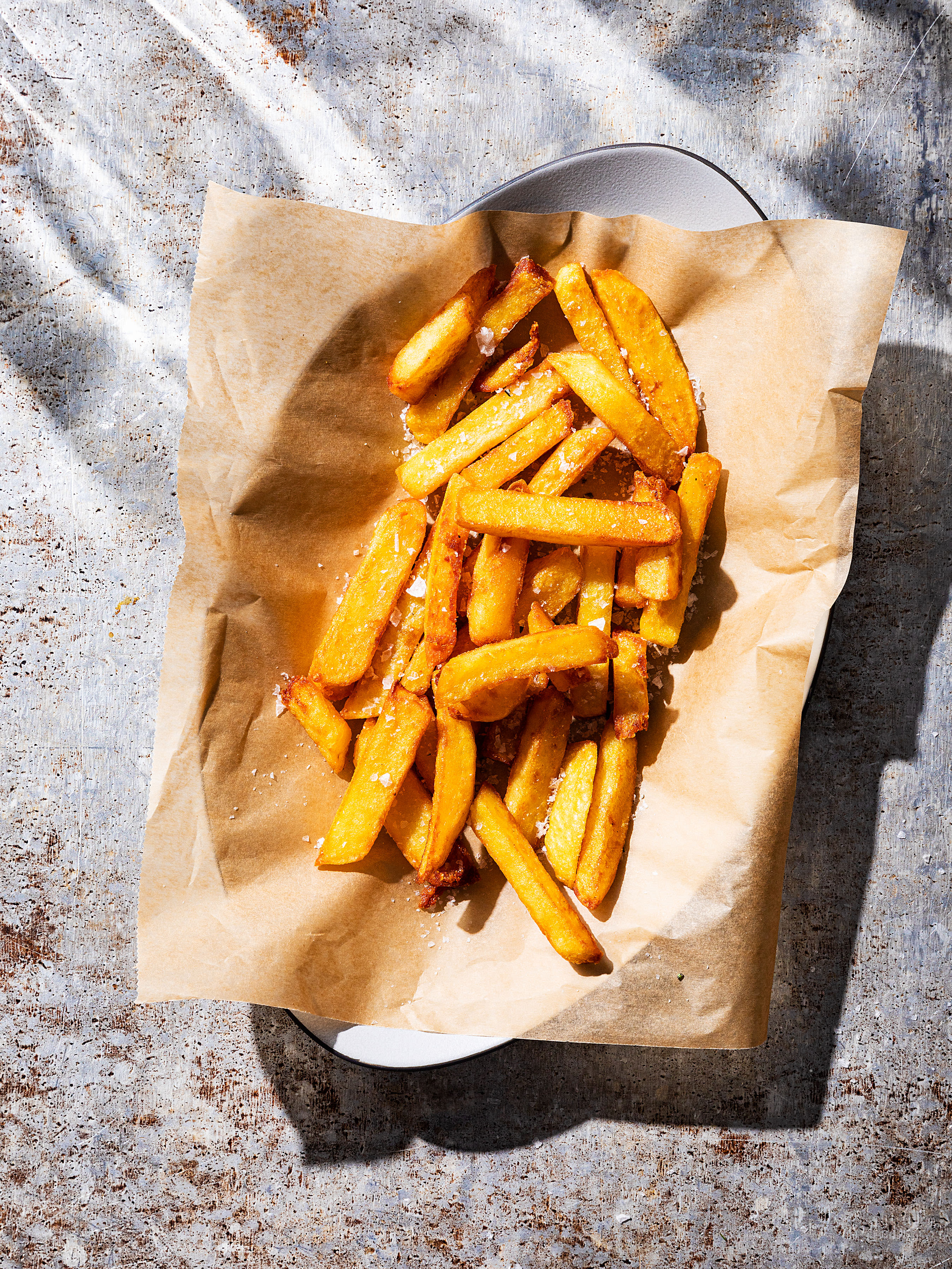 Triple fried Chips How To