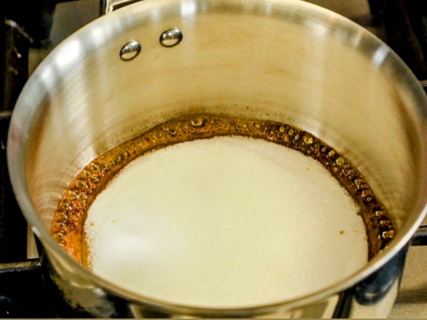 Schritt 4: Karamell zubereiten und servieren