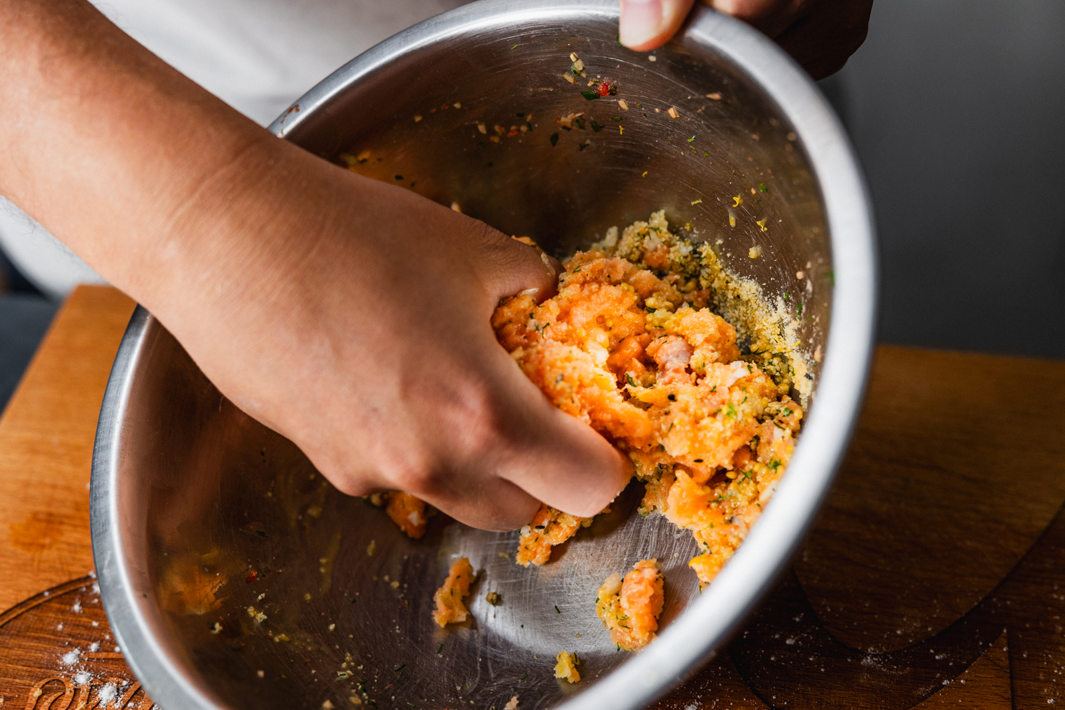 Schritt 1: Burgermasse herstellen