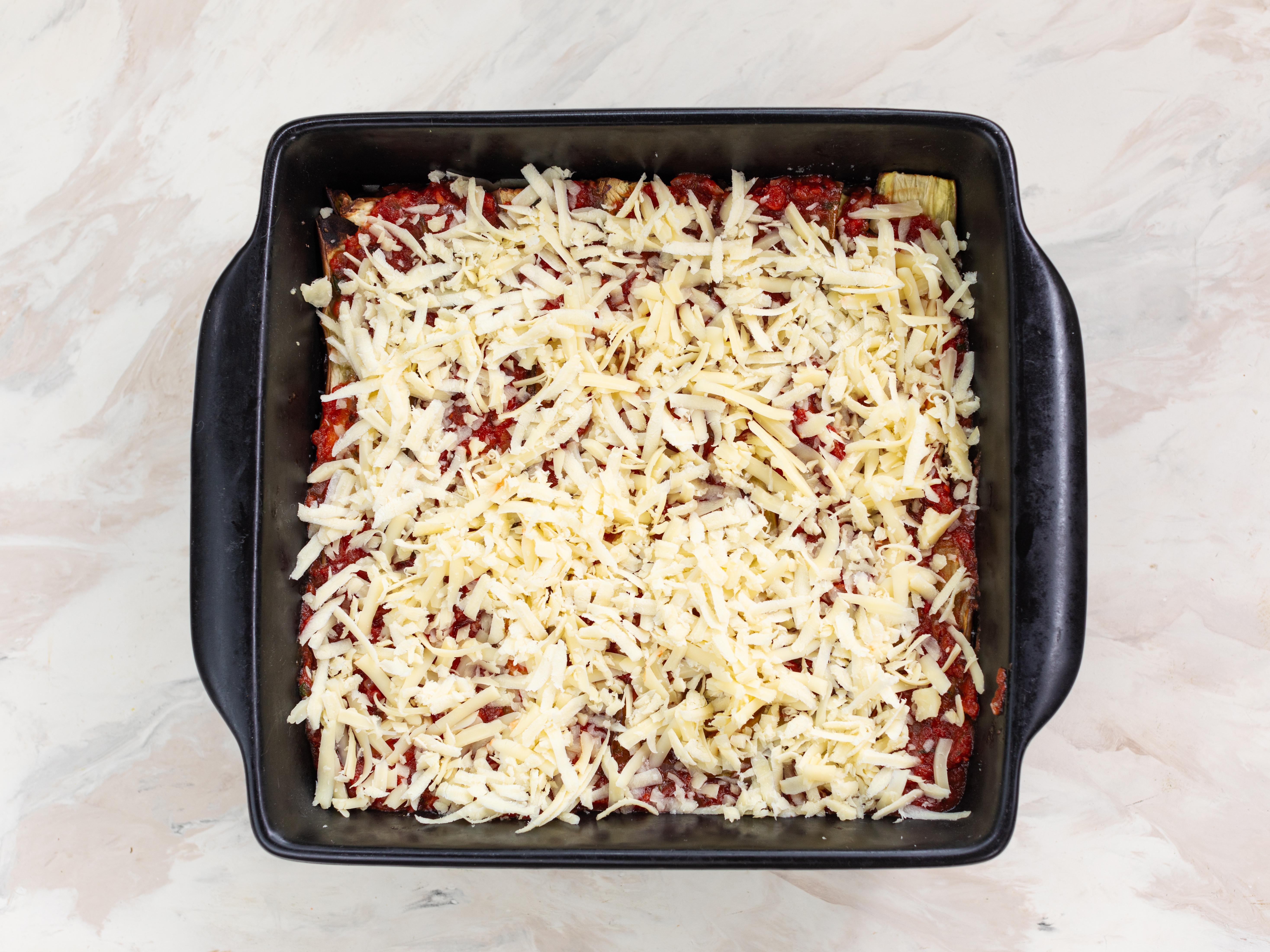 Schritt 4: Polenta „à la Parmigiana“ backen