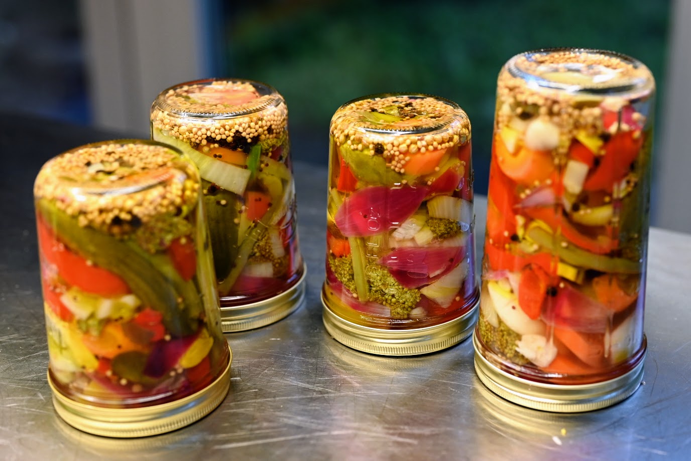 Schritt 3: Herausnehmen und die Gläser 10 Minuten auf den Kopf stellen