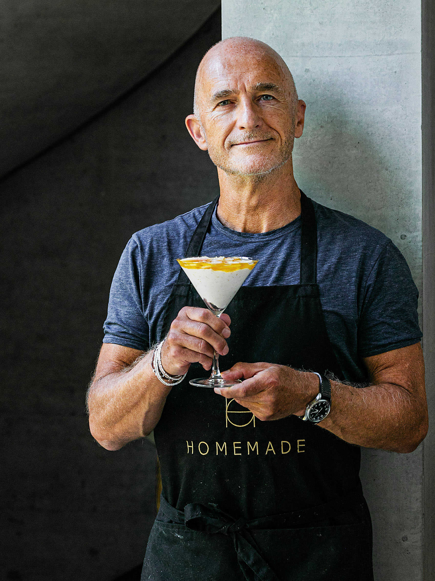 Pfirsichjoghurt mit Honig, Olivenöl und Fleur de sel Rezept 4