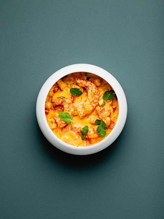 Gemüsecurry mit Swiss Shrimps Rezept Gemüsecurry mit Swiss Shrimps Rezept