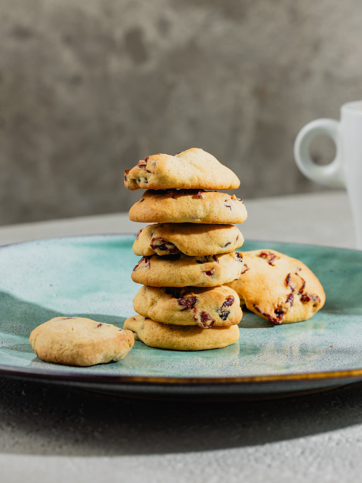 Gewürz-Kürbis-Cookies mit Cranberry Rezept