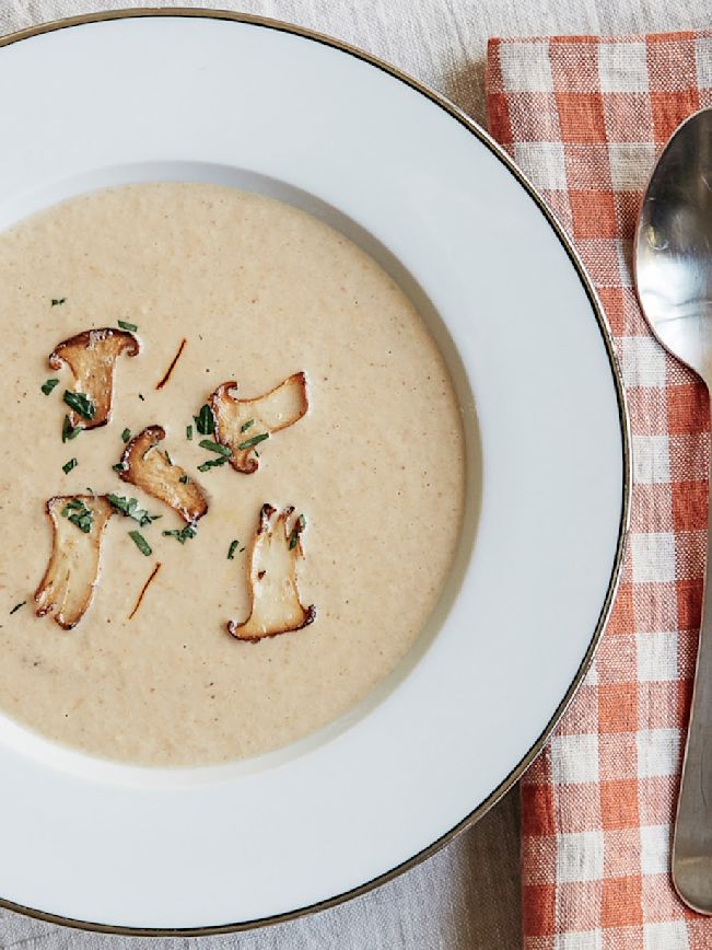 Pilzsuppe mit Safran Rezept 2 Pilzsuppe mit Safran Rezept 2