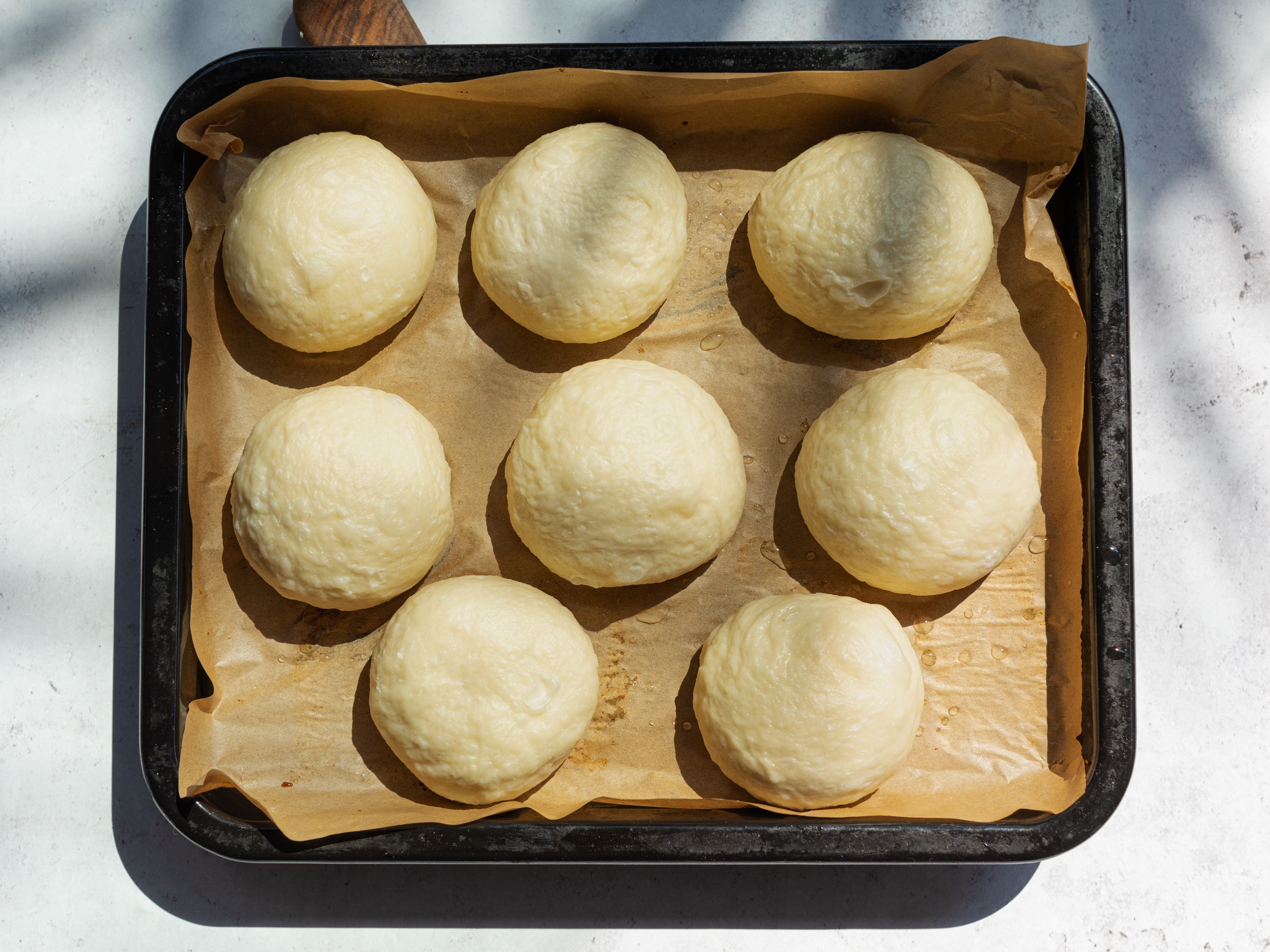 Schritt 3: Laugen-Brötli  im Natron kochen