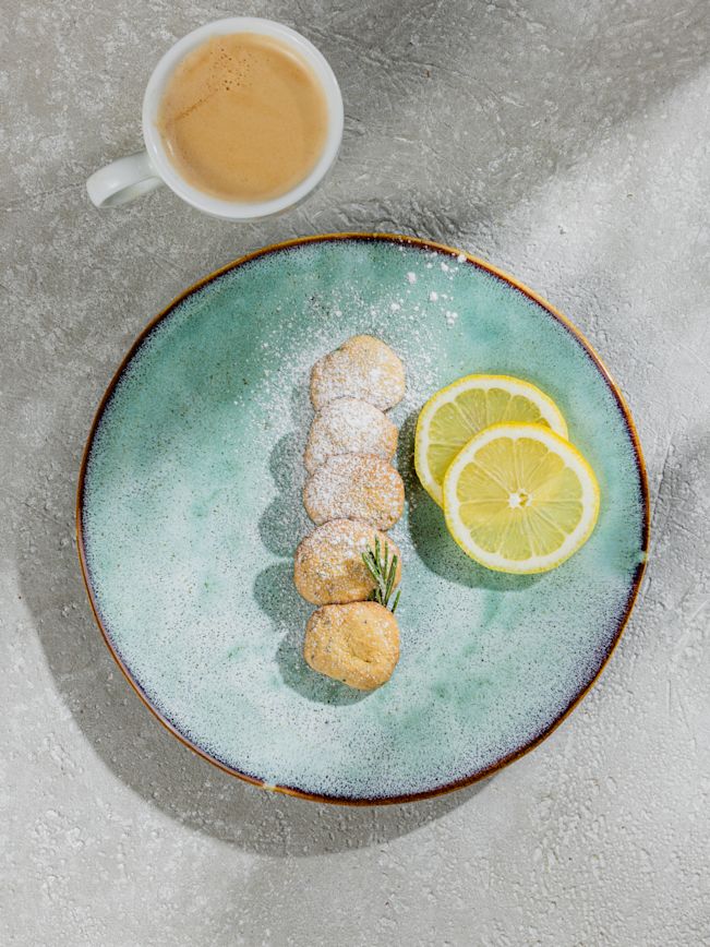 Zitronen-Rosmarin-Cookies Rezept Zitronen-Rosmarin-Cookies Rezept