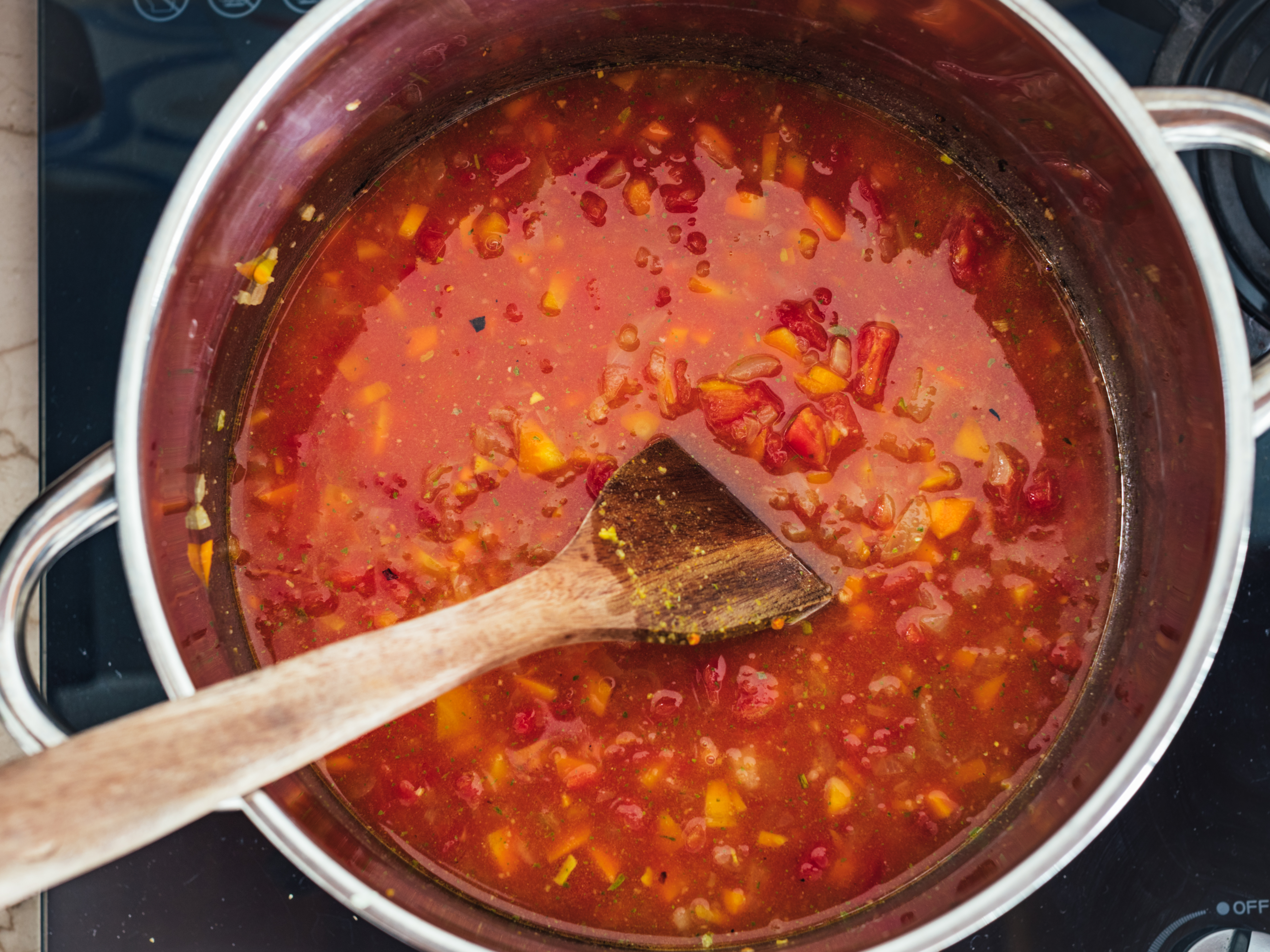 Schritt 2: Suppe köcheln lassen
