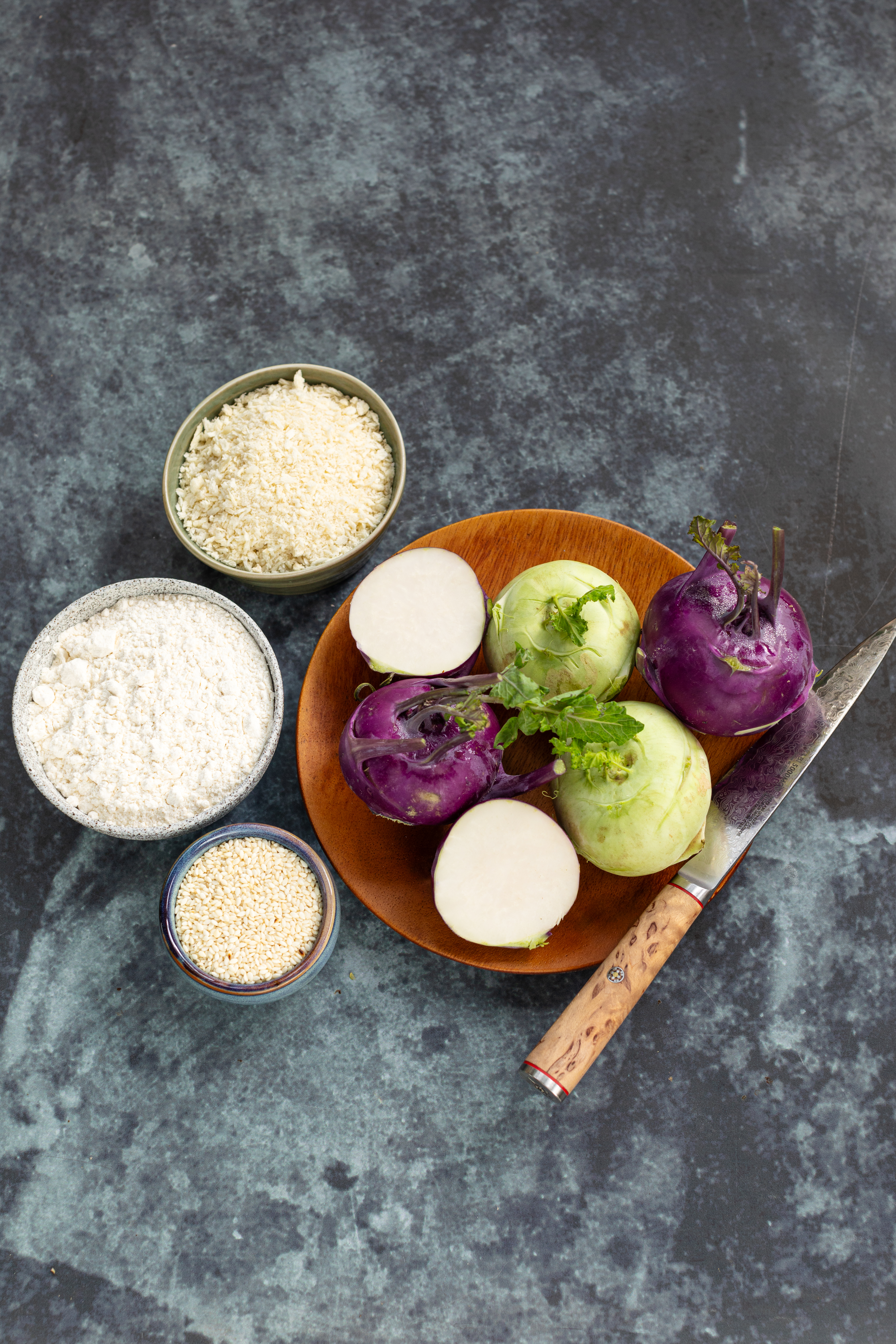 Kohlrabi-Sesam-Schnitzel Rezept 2