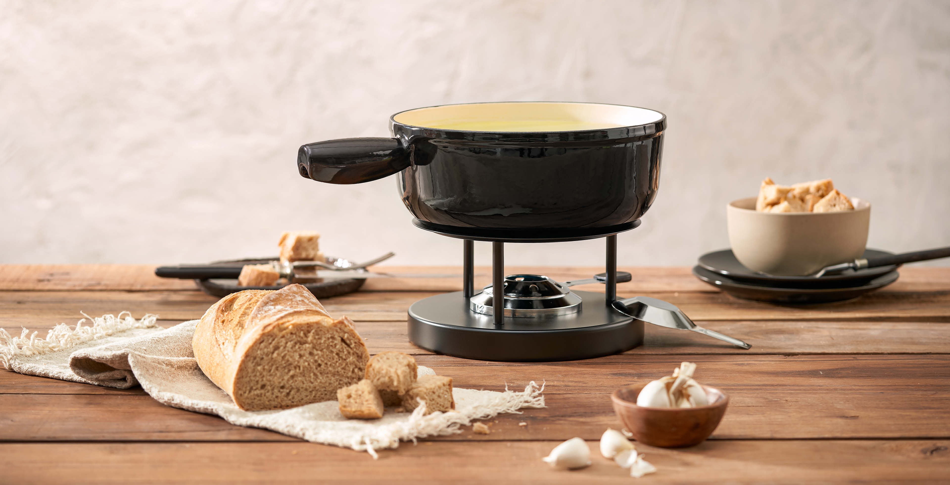Hochqualitative Caquelons für köstliches Käsefondue
