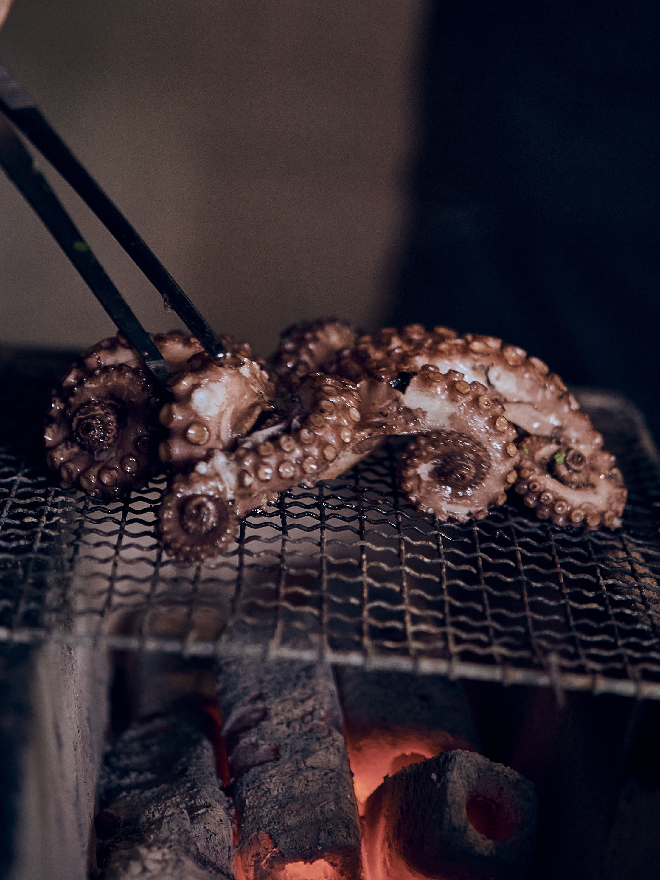 Grillierter Pulpo mit Röstgemüse 2
