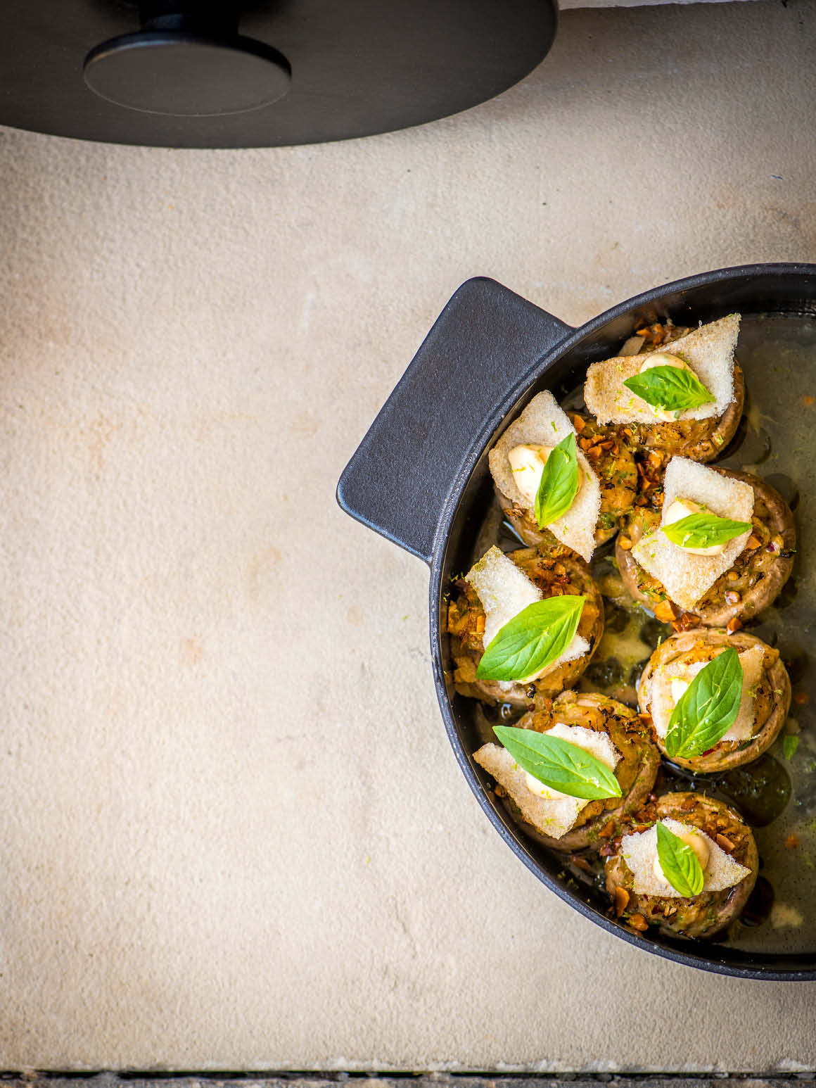 Gefüllte Pilze mit Thai-Huhn Rezept