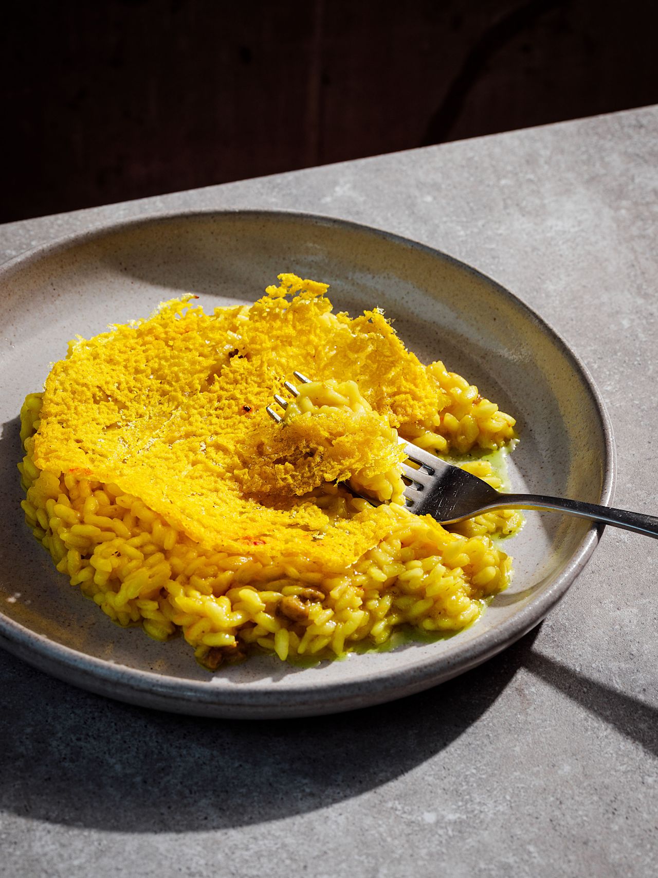 Risotto milanese mit Safranwolke HOMEMADE