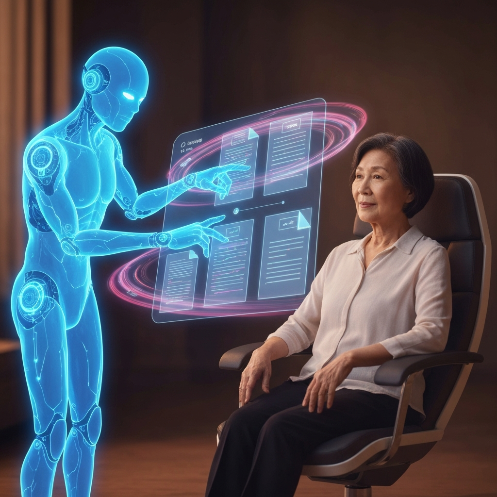 Trợ lý AI giúp người dùng sắp xếp tài liệu và ghi chú trên màn hình lớn