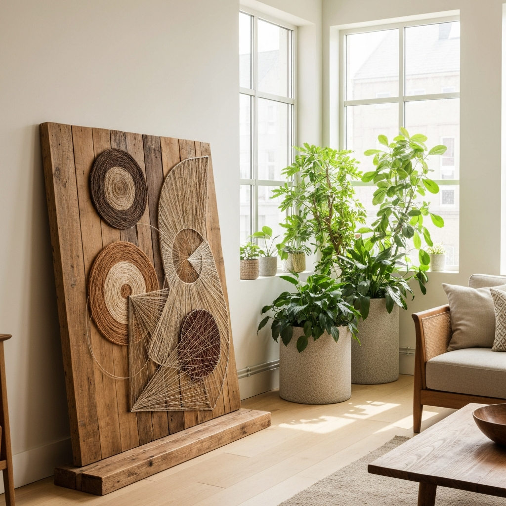The Art of Recycled Creations: Transforming Discarded Materials into Unique Decor for a Green Home