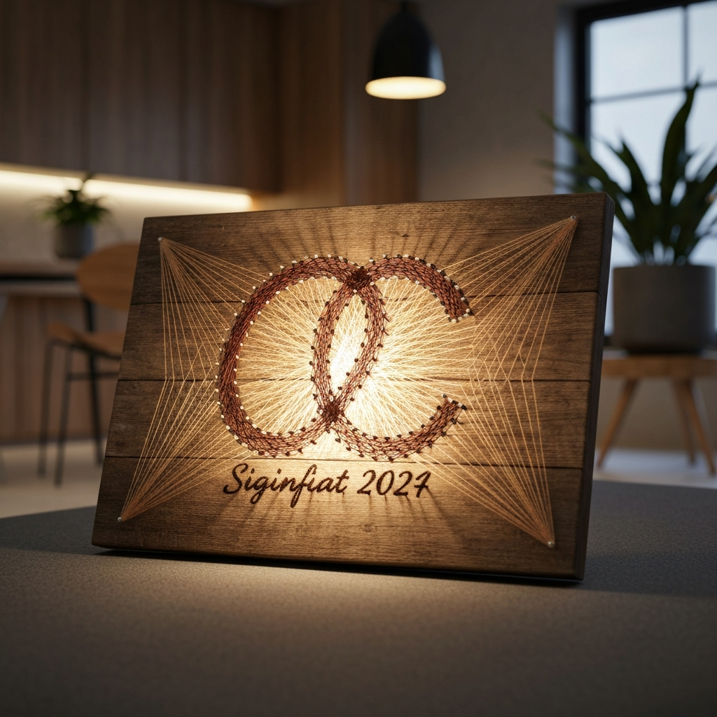 String Art Cá Nhân Hóa: Nét Chấm Phá Riêng Cho Không Gian Sống Và Món Quà Độc Đáo