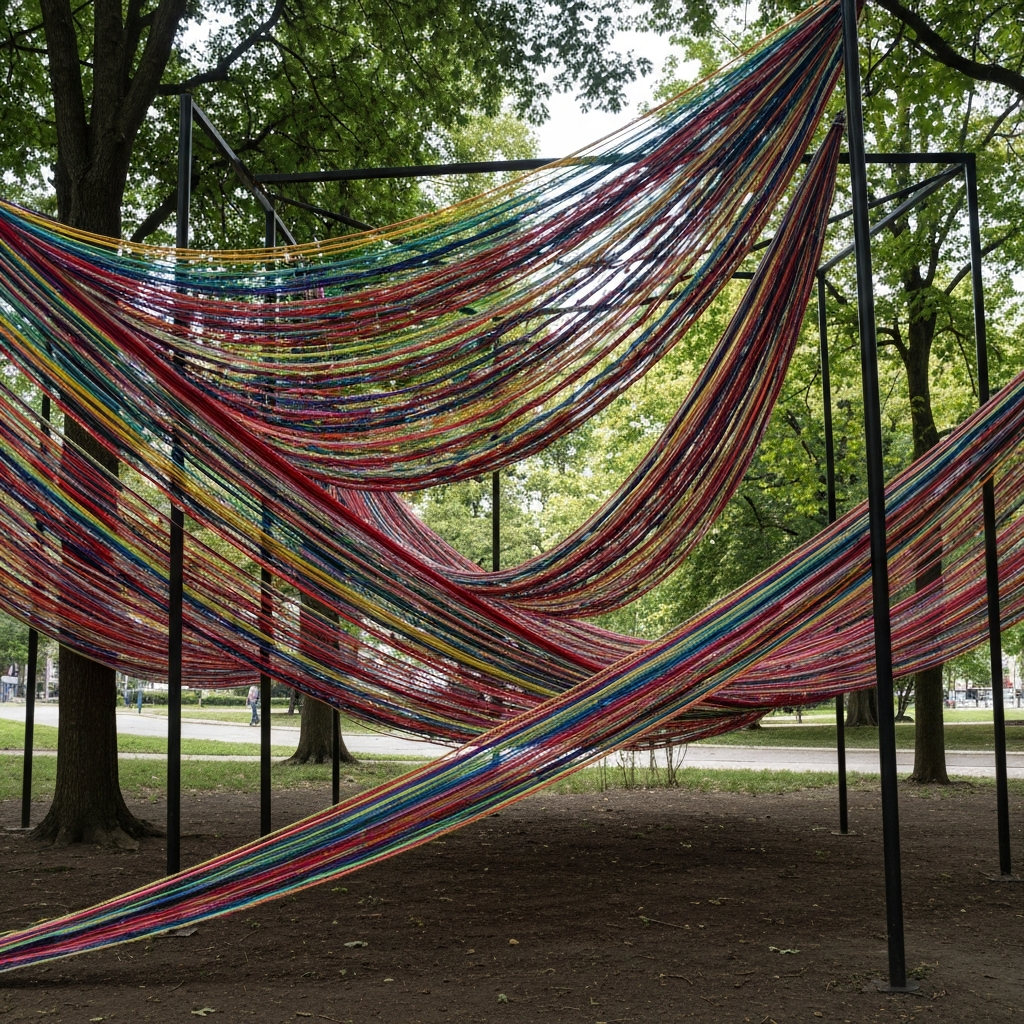 String Art Installations and Sculptures from Recycled Materials: Where Creativity Meets Sustainability
