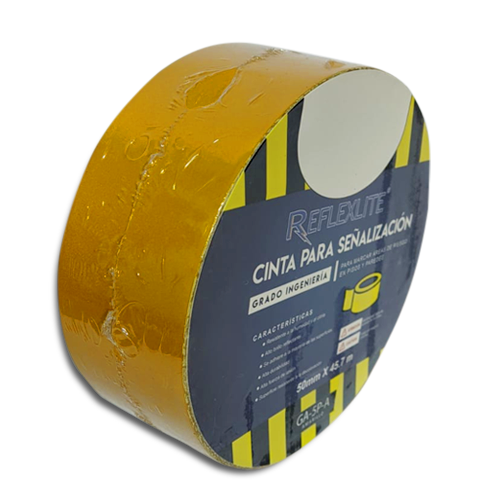 cinta señalizacion grado ingenieria amarillo