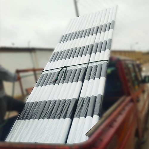 soporte metalicos para instalacion de senales viales de 3mts transportado