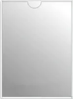 Porta Afiche Acrílico transparente para pared con cinta de doble contacto