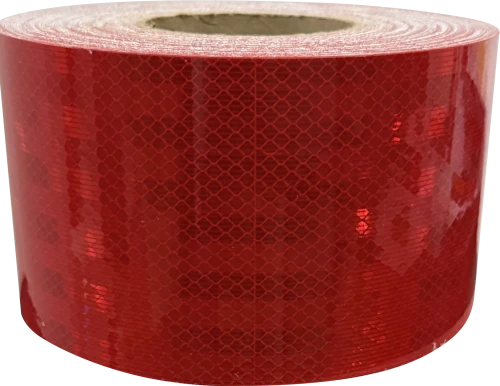 cinta 3M de 4 pulg color rojo