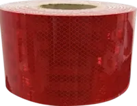 Rollo Cinta Reflectiva 3M Diamond Grade, Serie 983-72, Rojo, 4 pulg.  x 45.7 m