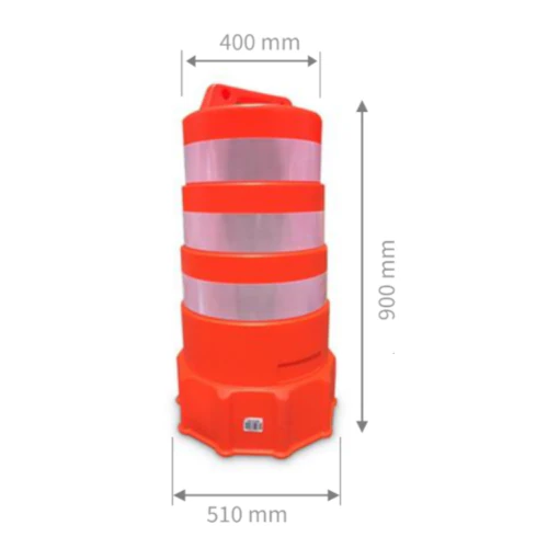 cilindro seguridad vial medidas