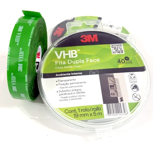 cinta doble cara vhb fita dupla face 19mmx5m