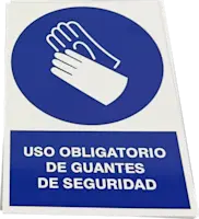 Señal de Seguridad en Poliestireno | Vinilo adhesivo  + impresión con tinta HP Latex - Resistente a decoloración