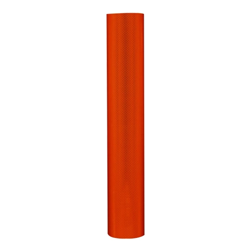 lamina reflectiva grado diamante (DG3) marca 3m color amarillo anaranjado fluorescente