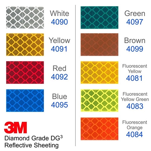 colores por codigo diamond grade 3M