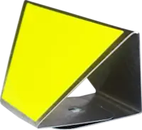 Captafaro Metálico para Barreras y Muros – Reflectivo 3M tipo IV o tipo XI de 1 o 2 Caras,