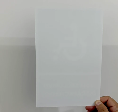 poliestireno señal seguridad blanco